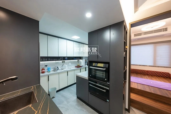 联邦高登全屋定制|130㎡现代简约婚房·演绎空间巧用术