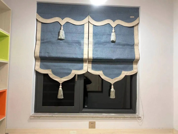 如鱼得水窗帘精品|罗马帘 Roman Shades·高定的优雅与浪漫
