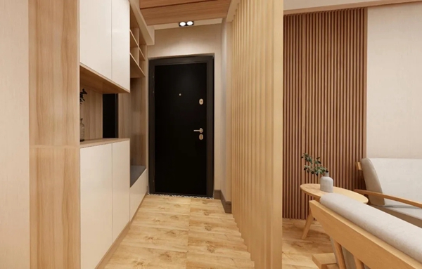兔宝宝全屋定制|154㎡简约清新日式风装修，阳台的设计真心赞~