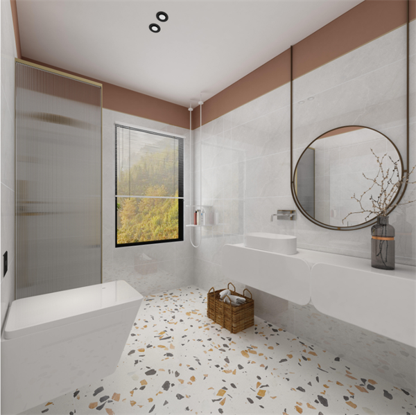 水磨石×现代简约空间，目光所及皆是高级感
