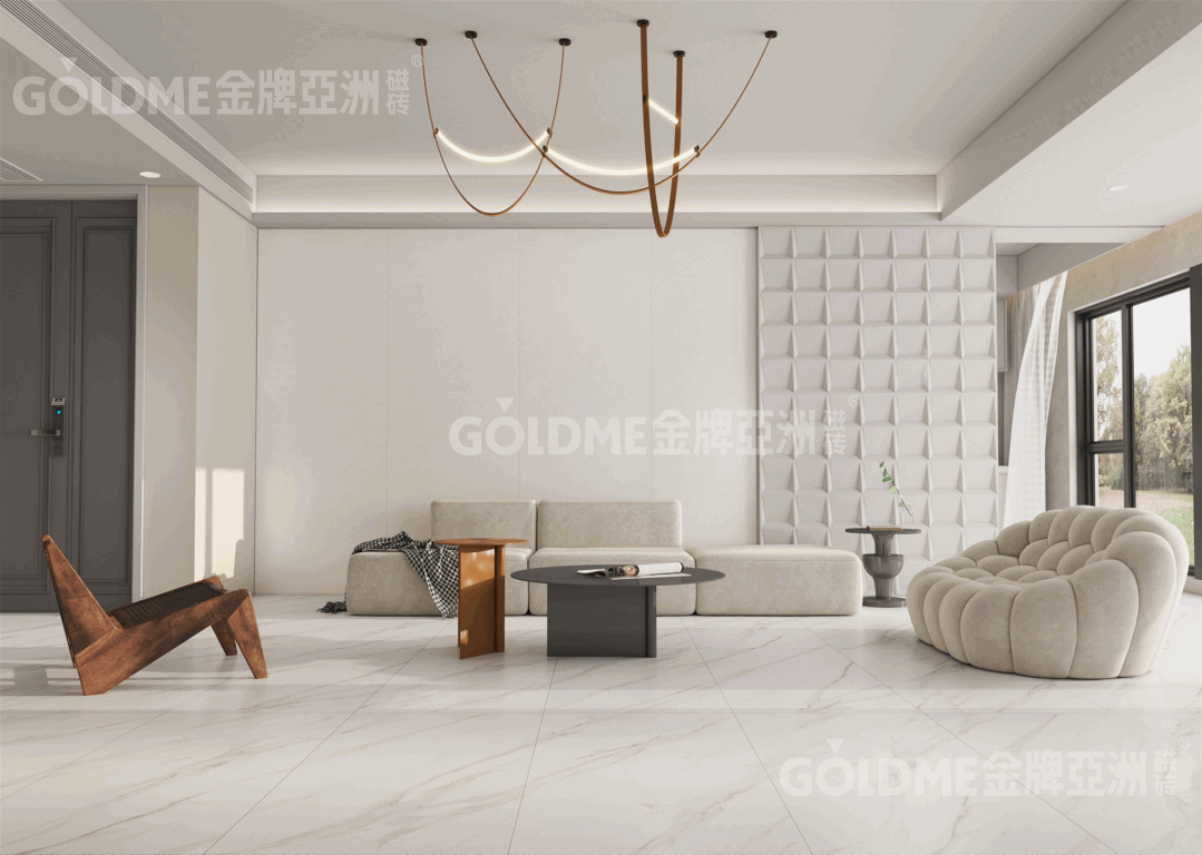 金牌亚洲瓷砖 | 115㎡北欧小清新住宅，打造治愈系温馨空间