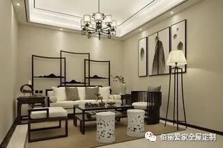 佰丽爱家全屋定制|140平新中式风装修,一步一景展禅意古韵! 佰丽爱家全屋定制|140平新中式风装修,一步一景展禅意古韵!
