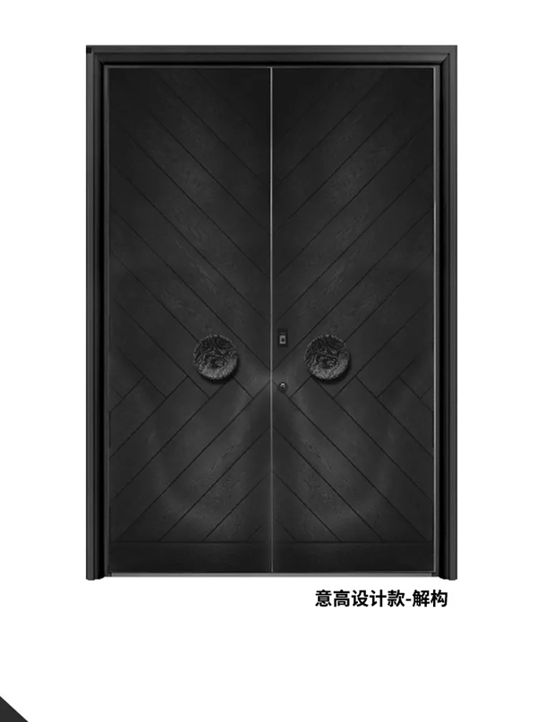 意高装甲门——对称折线的艺术魅力