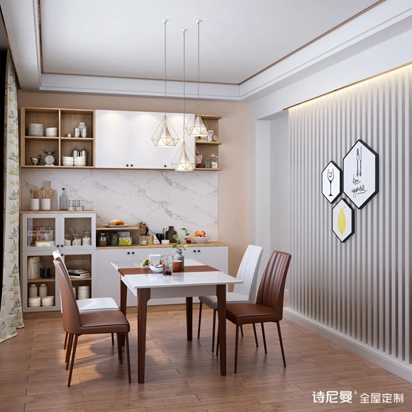诗尼曼全屋定制|餐边柜只用来收纳?你只用到它30%的功能! 诗尼曼全屋定制|餐边柜只用来收纳?你只用到它30%的功能!