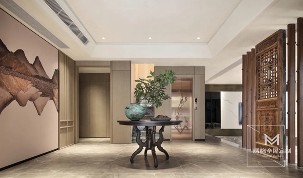 玛格全屋定制|600㎡中式庭院，尽显高雅、沉稳东方韵！