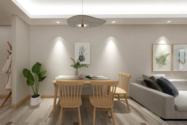 兔宝宝全屋定制|107㎡清爽北欧风，厨房的选择与设计爱了~