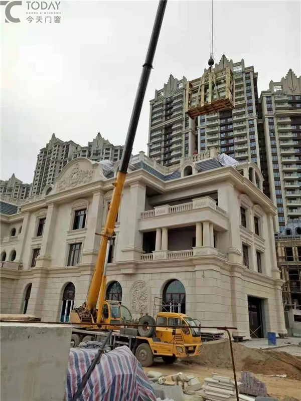 今天门窗丨3000方欧式别墅豪宅 一站式整体解决