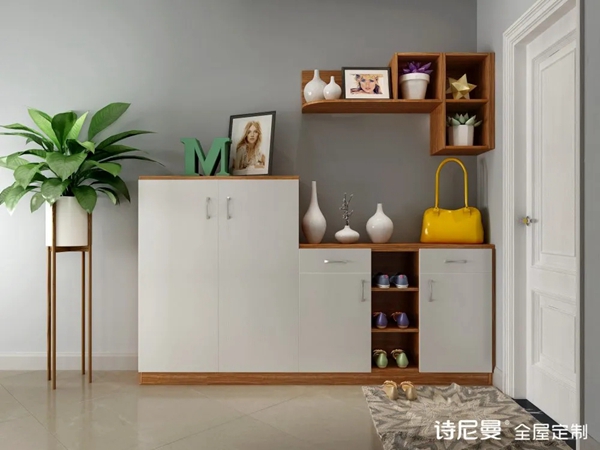 诗尼曼全屋定制|白色+浅木色！上百张效果图来了！