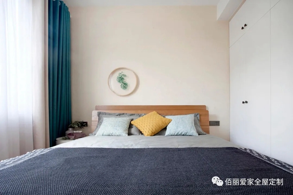 佰丽爱家全屋定制|120㎡现代风2居室，治愈色打造温馨生活方式！