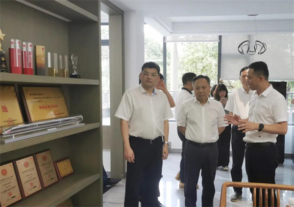 梵蒂斯 | 市政协领导视察，为公司高质量发展点赞