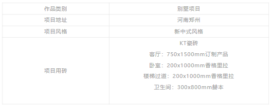  KT瓷砖|新中式风格别墅，赶紧来抄作业！