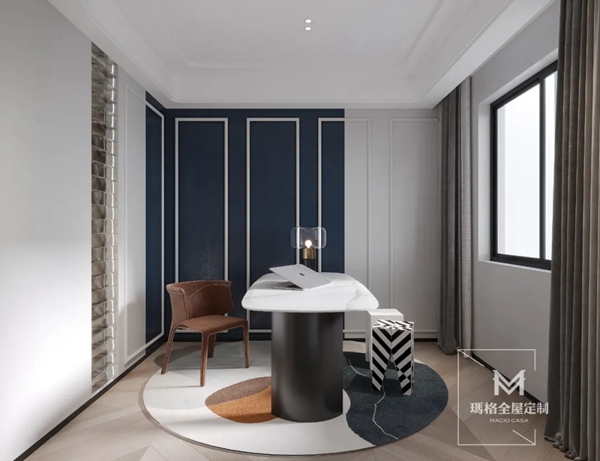 玛格全屋定制|138m²美式轻奢，无法抗拒的高级感！