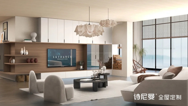 诗尼曼全屋定制春夏新品：简单纯粹，自在生活