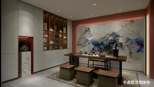 卡诺亚定制家居 | 265㎡开福高岭专卖店，极简于形轻奢于心
