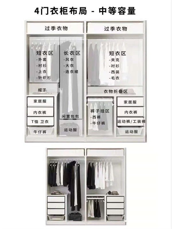 孟氏木门丨定制衣柜如何设计才能合理利用空间