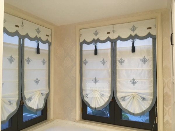 如鱼得水窗帘精品|罗马帘 Roman Shades·高定的优雅与浪漫