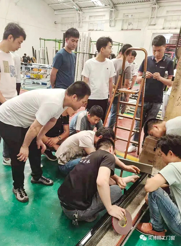 奕博门窗工厂开放日成功举行!