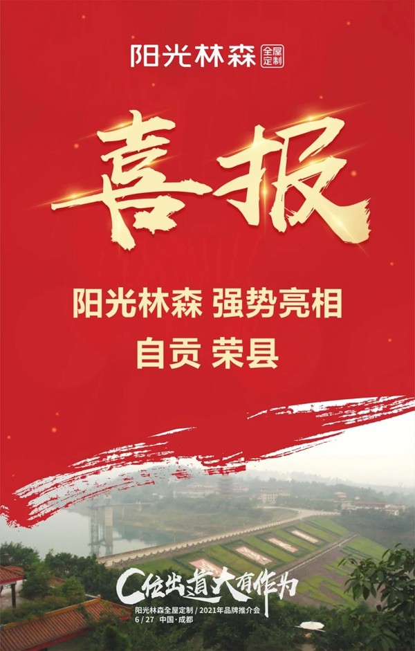 十店连开 气势如虹 阳光林森全屋定制品牌风暴再度来袭! 十店连开 气势如虹 阳光林森全屋定制品牌风暴再度来袭!