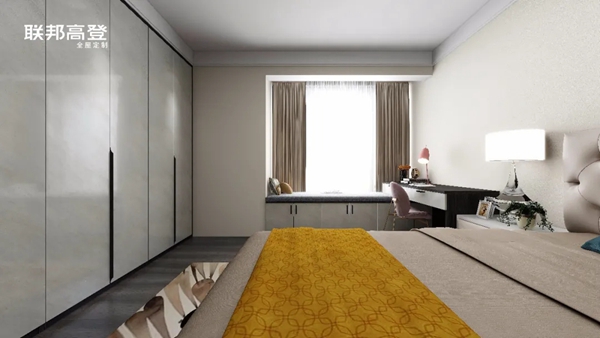 联邦高登全屋定制125㎡轻奢风|五口之家·十年成长