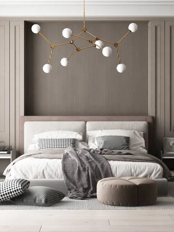 客来福全屋定制|卧室这样装修，我只想被子一卷然后躺平！