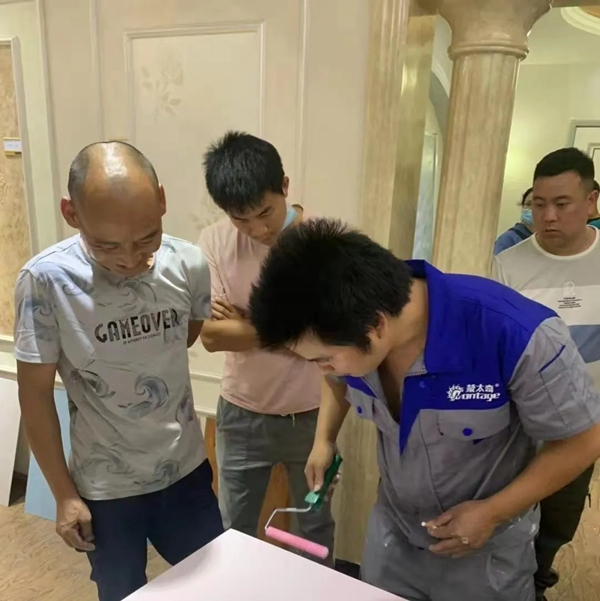 蒙太奇艺术涂装湖南湖北区域经销商交流会圆满结束