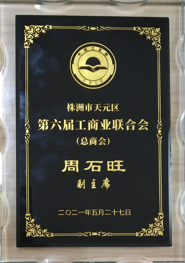 蝶依斓家居董事长再次当选株洲市天元区工商联副主席