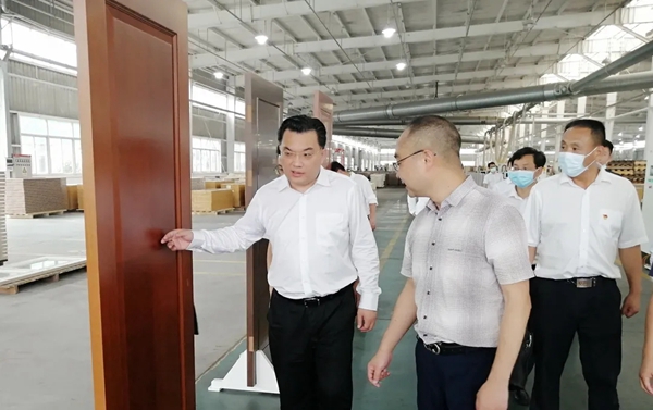 千川木门：黄冈市委副书记、代市长李军杰一行莅临视察调研