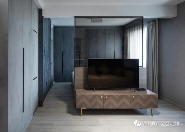 佰丽爱家全屋定制|90后男生的35㎡单身公寓,麻雀虽小却五脏俱全!