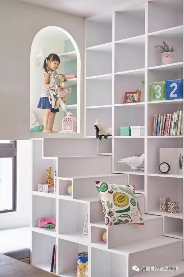 佰丽爱家全屋定制|这对夫妻把游乐场搬进了139㎡的家！