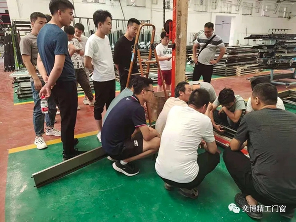 奕博门窗工厂开放日成功举行!