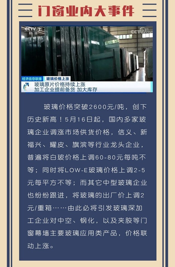 英皇岛门窗|贰〇贰壹年-伍月安装期刊