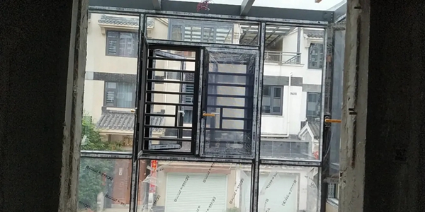 伊美德门窗江西案例:安全门窗坚决选伊美德