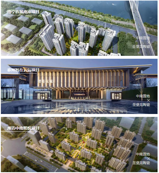 圣堡龙瓷砖荣膺中南置地2021“共创共赢”奖