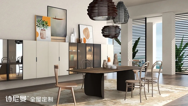诗尼曼全屋定制春夏新品：简单纯粹，自在生活