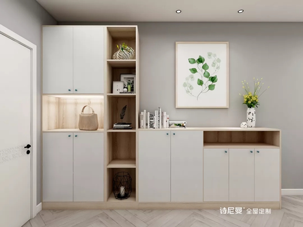 诗尼曼全屋定制|白色+浅木色！上百张效果图来了！