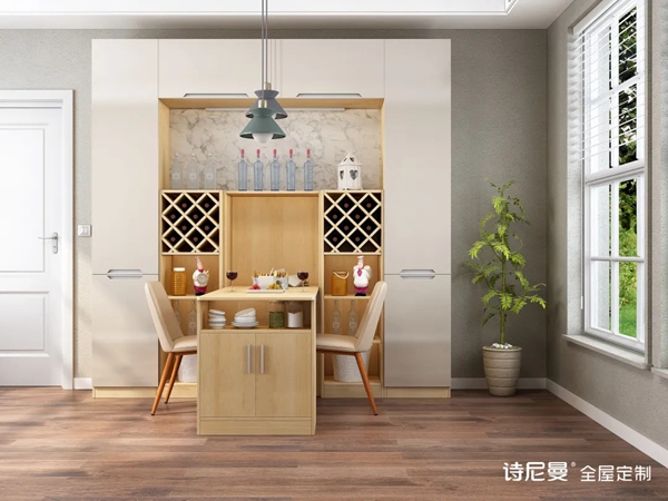 诗尼曼全屋定制|餐边柜只用来收纳?你只用到它30%的功能! 诗尼曼全屋定制|餐边柜只用来收纳?你只用到它30%的功能!