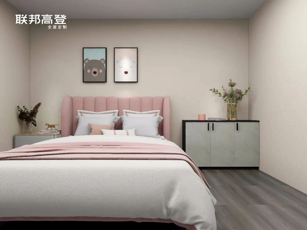 联邦高登全屋定制125㎡轻奢风|五口之家·十年成长
