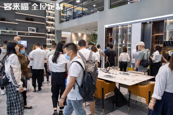 中国建博会（广州）|客来福全屋定制燃爆七月，四天签约156家