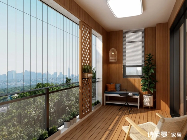 诗尼曼全屋定制|高层到底要不要封阳台？