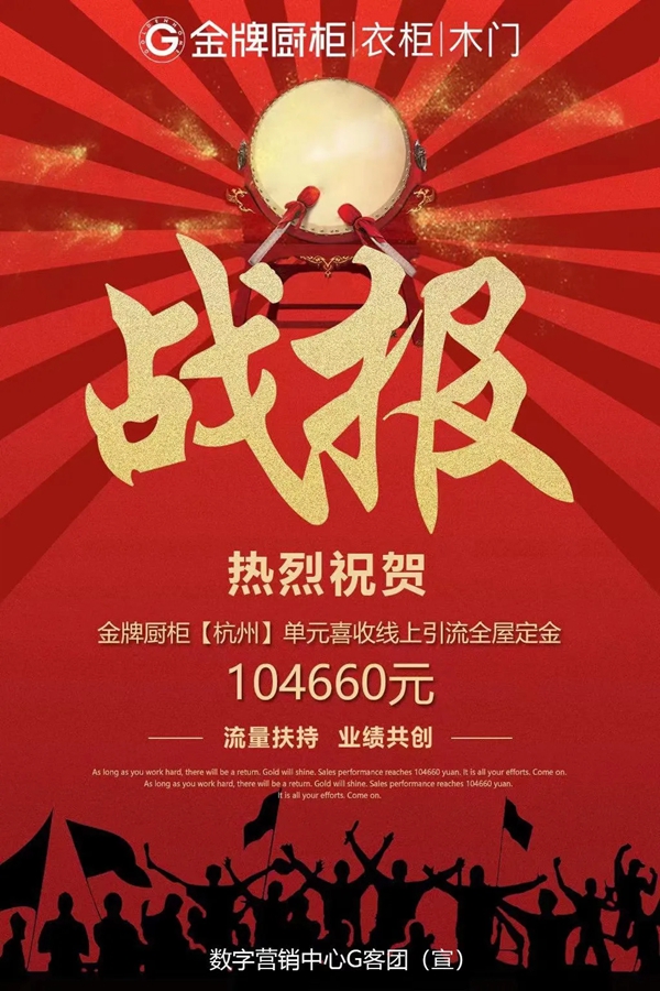 金牌厨柜全屋定制创新获客渠道，吸收优质流量