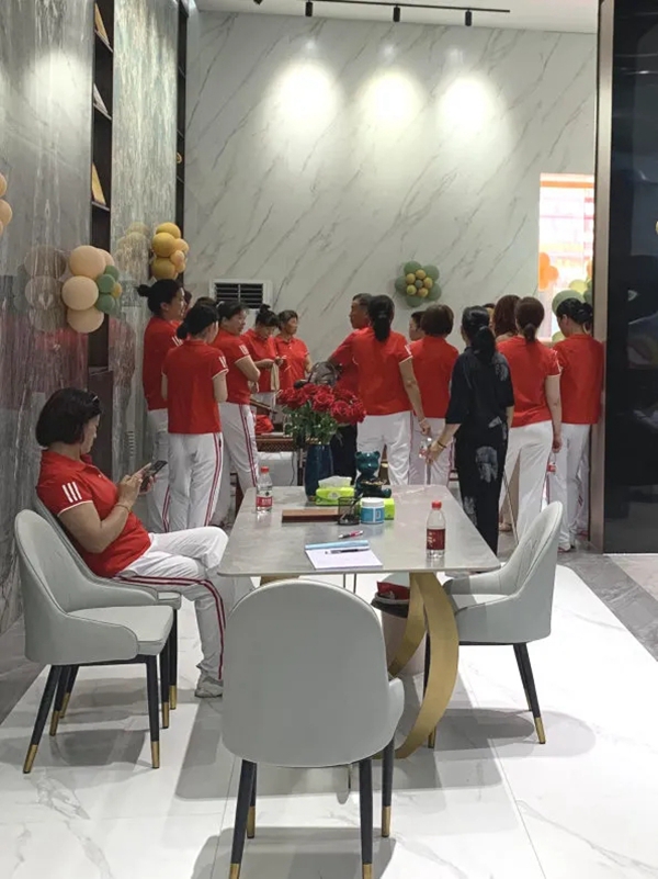 金牌亚洲瓷砖台州新店开业夺下159单 金牌亚洲瓷砖台州新店开业夺下159单