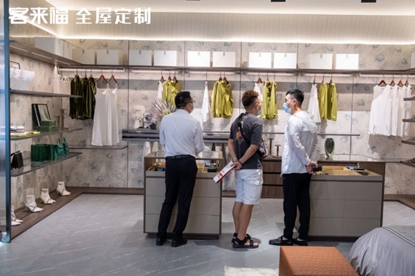客来福全屋定制展厅现场大放送，惊艳新品带你一看究竟！