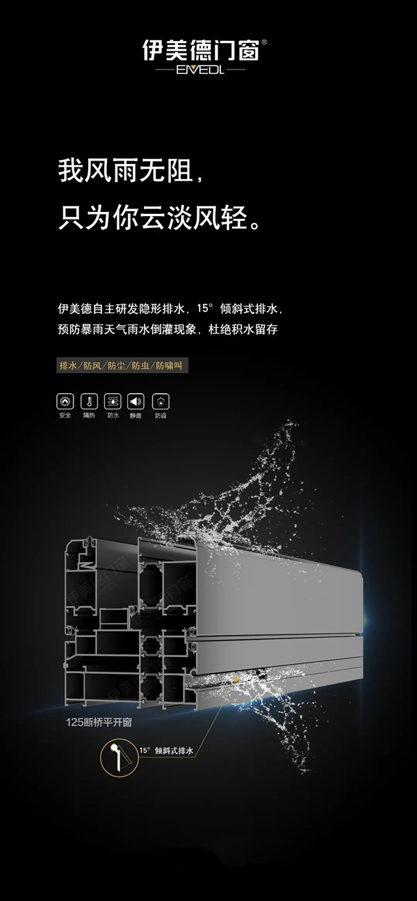 伊美德门窗即将上门安装,请您注意查收