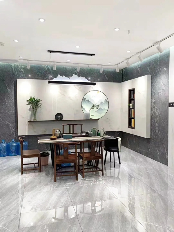 90天快速盈利 | 华鹏陶瓷漯河旗舰店，沉浸式柔光体验馆