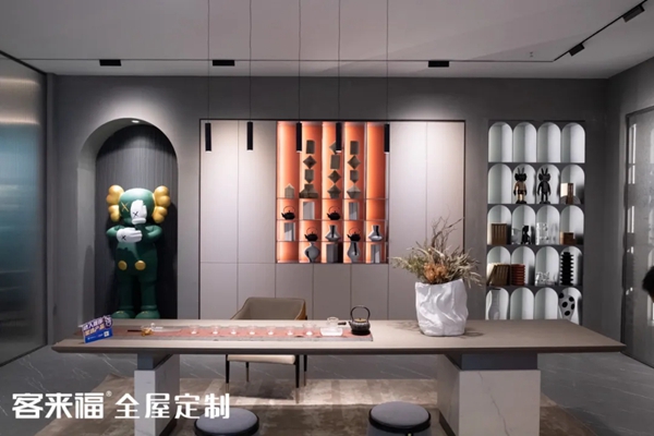 客来福全屋定制展厅现场大放送，惊艳新品带你一看究竟！
