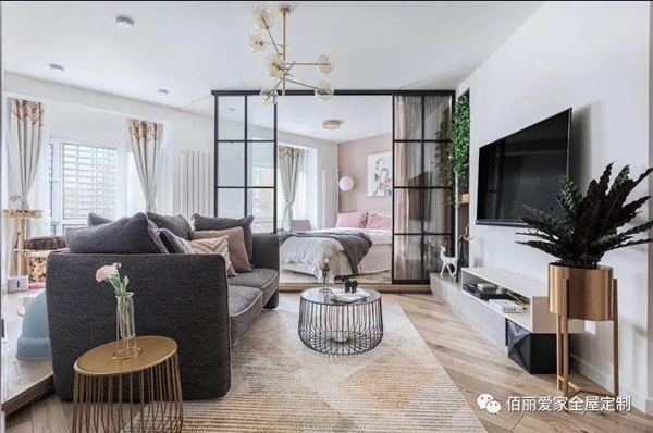 佰丽爱家全屋定制|隔断墙已经过时了，看看这些流行的隔断设计