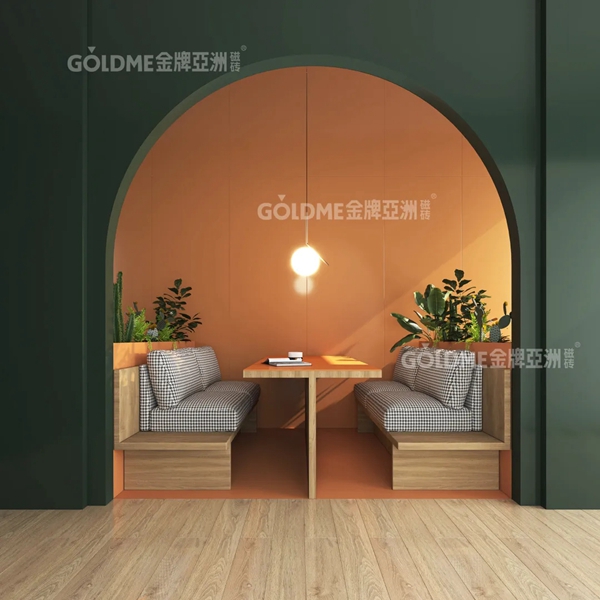 金牌亚洲瓷砖|感知幻晶砂魅力 玩转空间格调