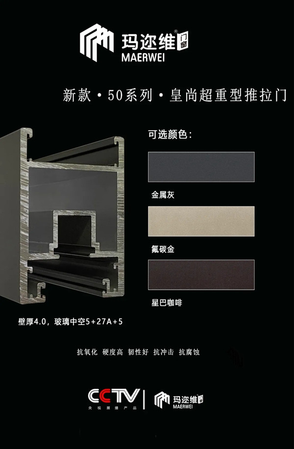 玛迩维门窗有限公司 ·2021年新品发布主打产品重点介绍