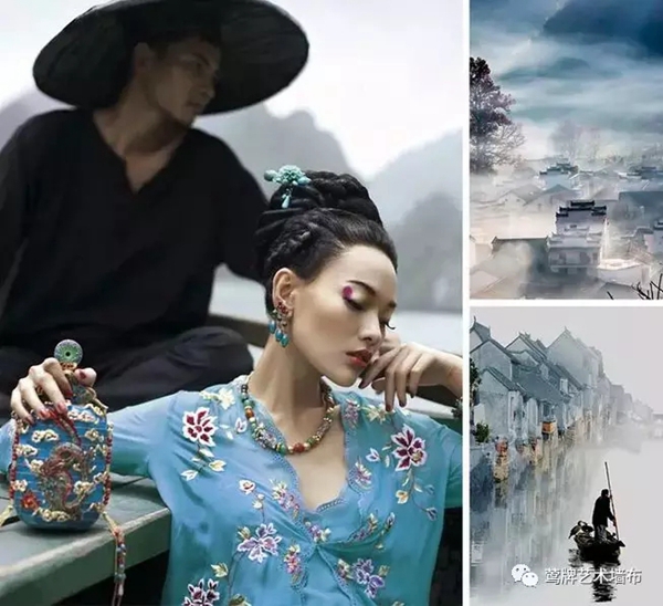 莺牌艺术墙布 | 品时间静逝，灵动与沉静相依，醉国风气韵