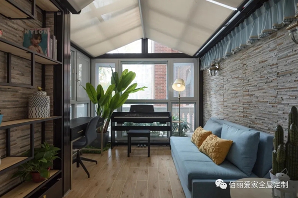 佰丽爱家全屋定制|190㎡美式新古典风格3居室，将美式元素融入现代古典风格